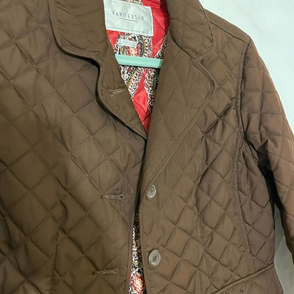 Brown Lightweight Quilted Jacket - Picture 3 of 5